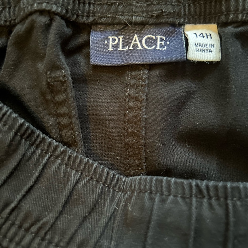 Boys The Children’s Place Black Cargo Pants